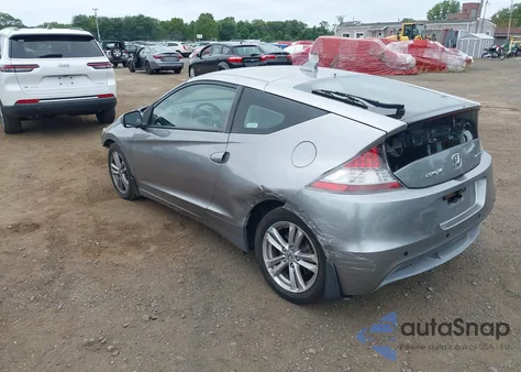 2011 Honda Cr-Z Ex from USA, damaged, VIN JHMZF1D69BS014253